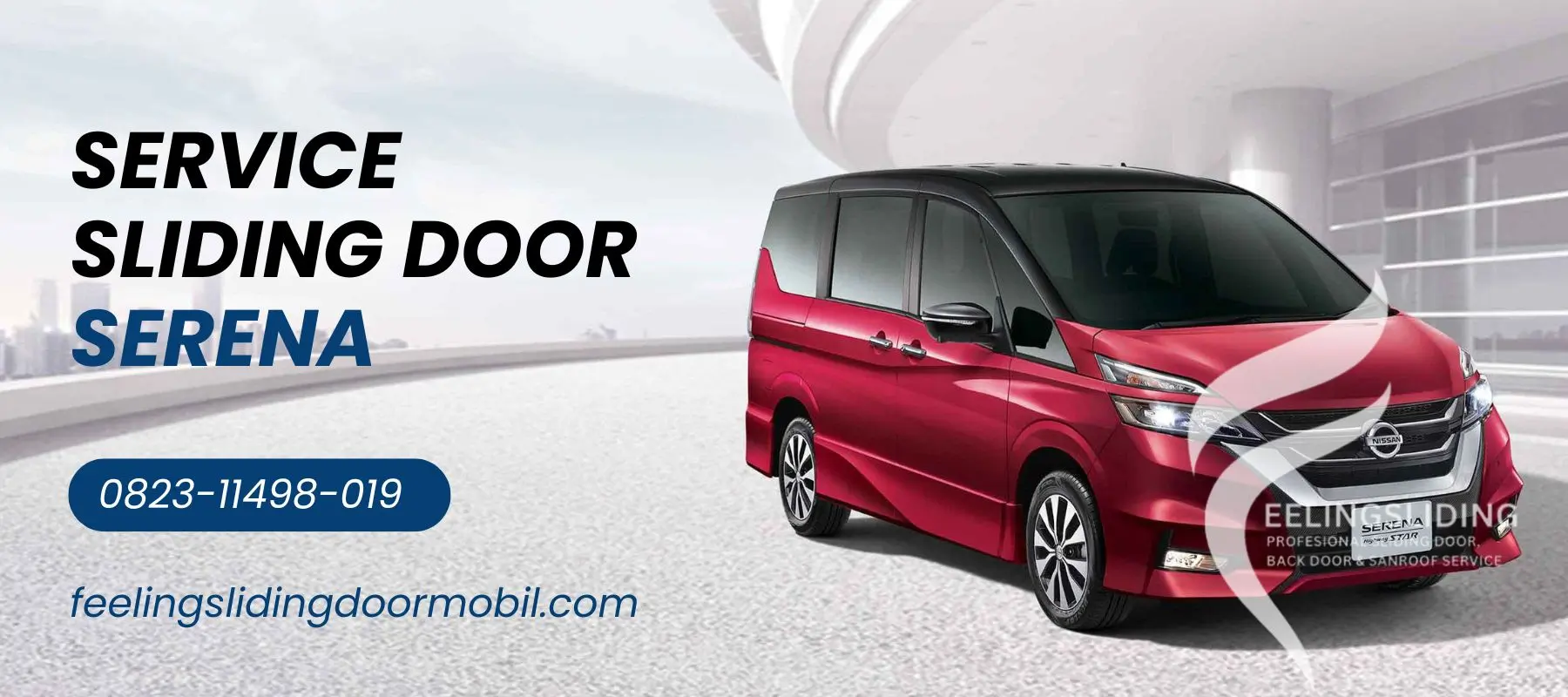 Bengkel Service Sliding Door Mobil Serena Panggilan