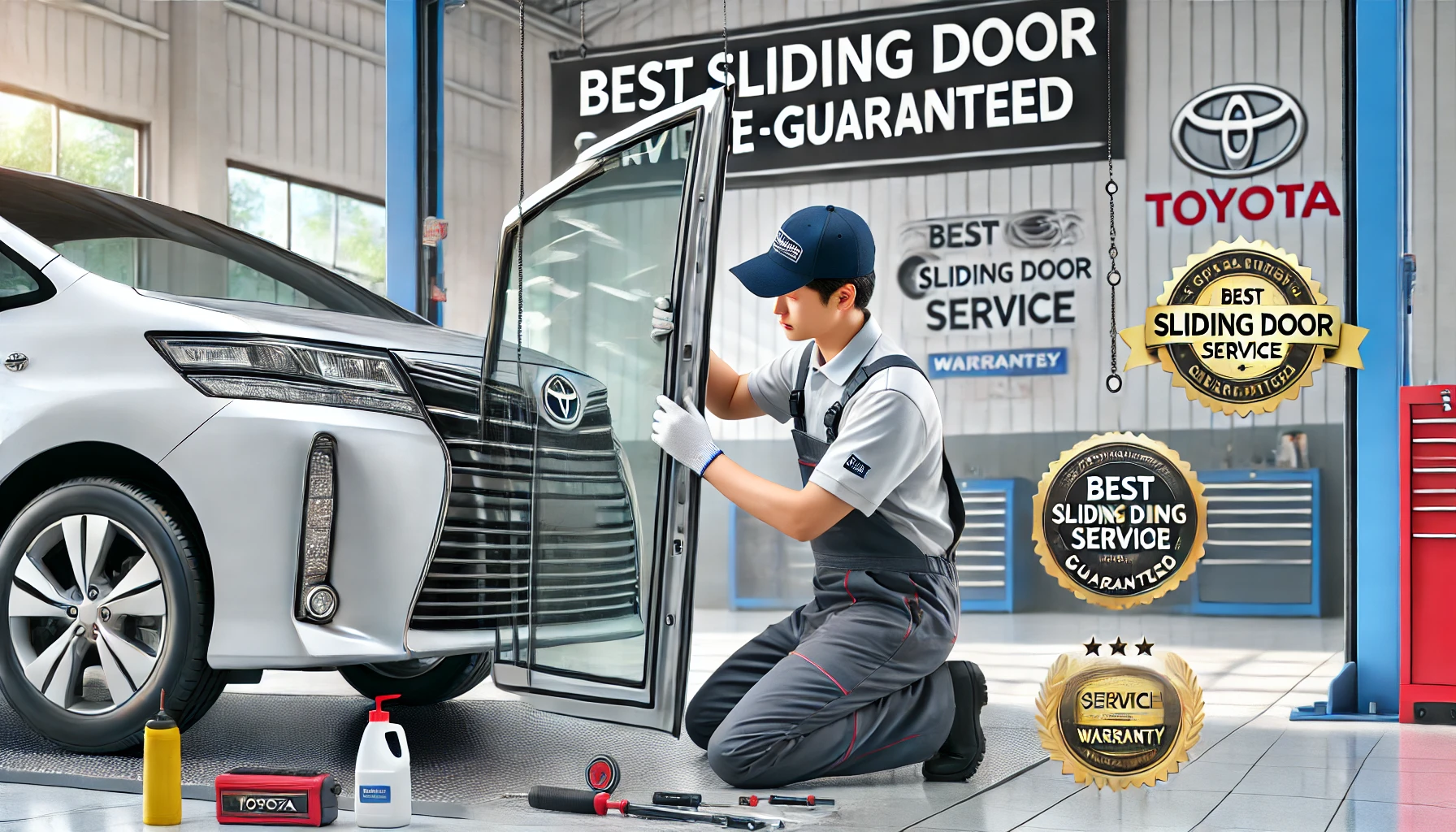 Bengkel Service Sliding Door Mobil Terbaik & Bergaransi