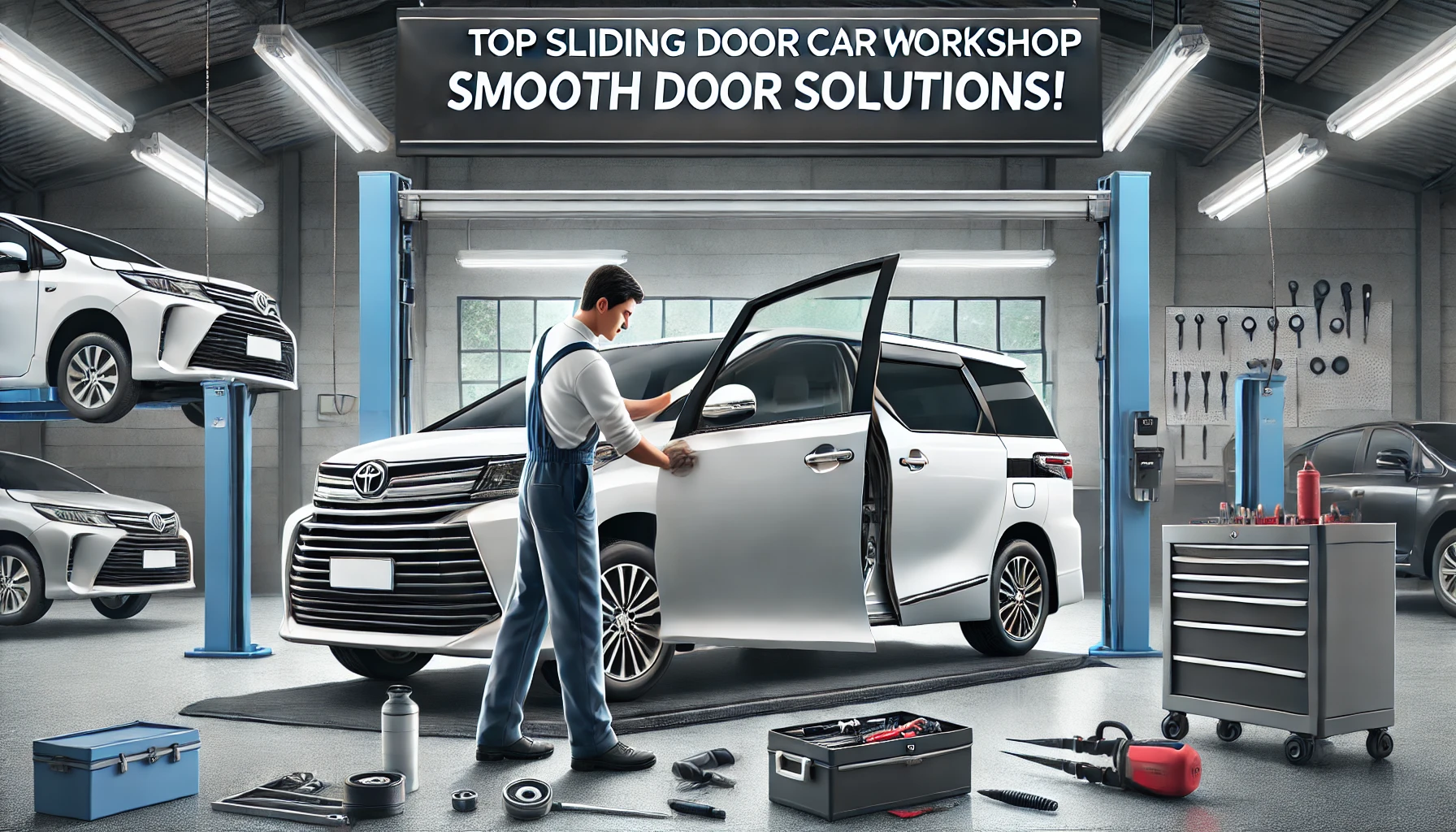 Bengkel Sliding Door Mobil Terbaik, Solusi Pintu Lancar!
