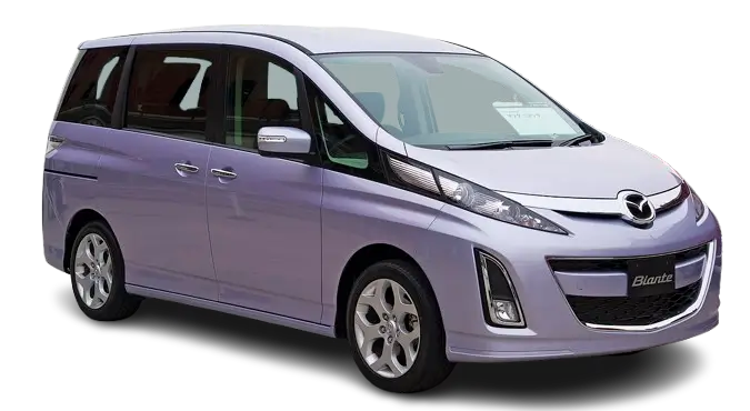 Service sliding door mazda biante