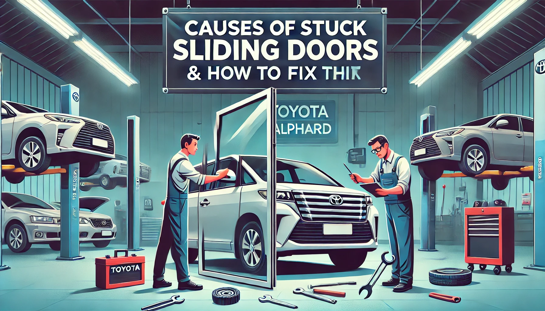 Penyebab Sliding Door Mobil Macet & Cara Mengatasinya