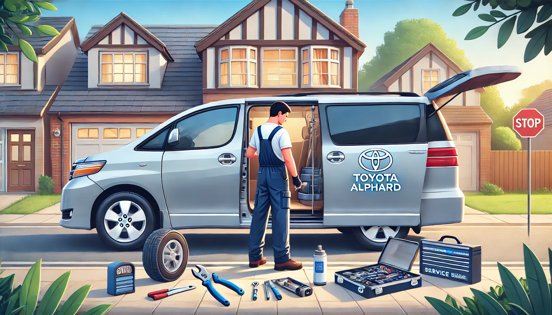 Bengkel Service Sliding Door Mobil Alphard Panggilan