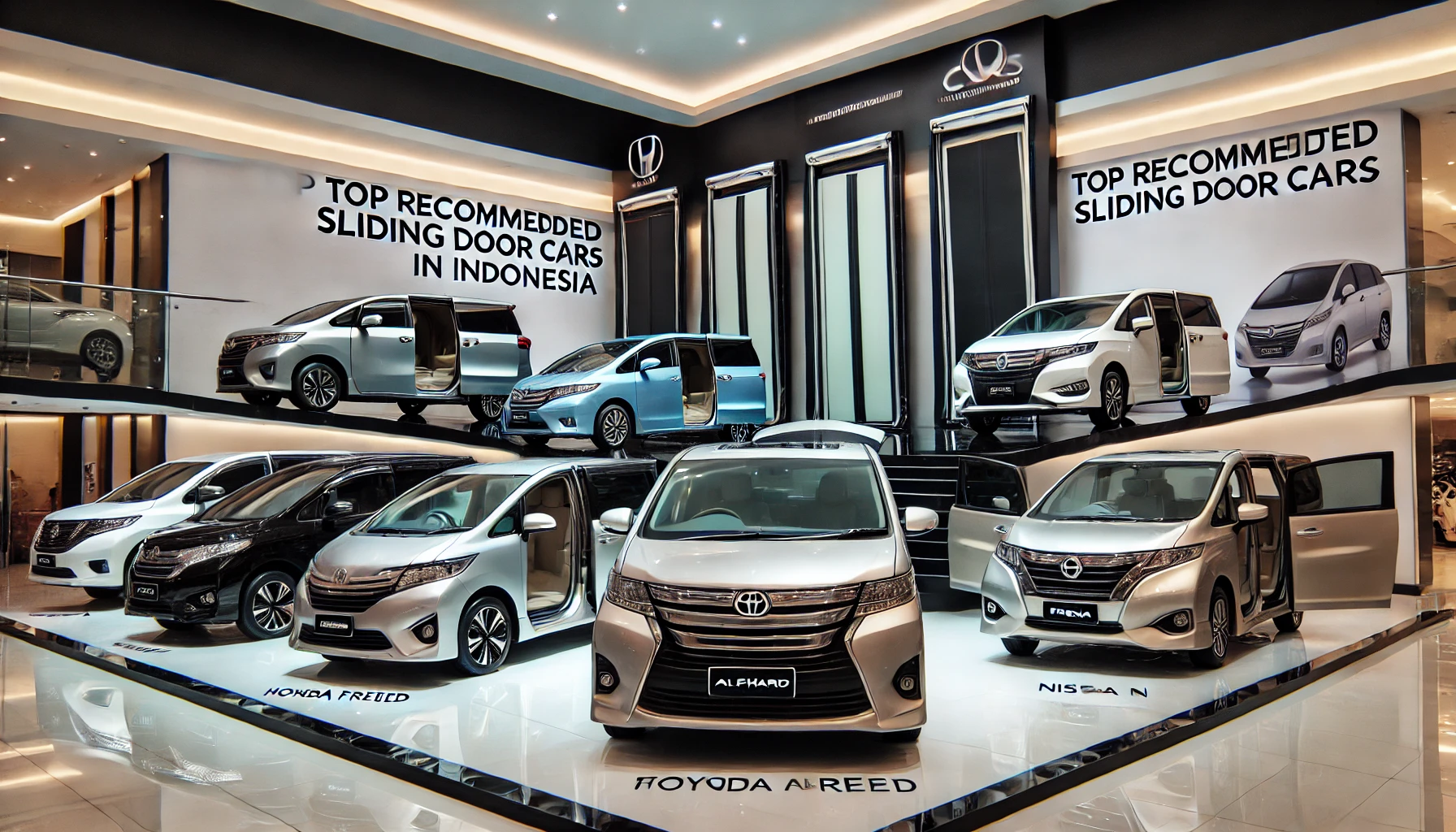 Rekomendasi Mobil Pintu Geser Terbaik di Indonesia