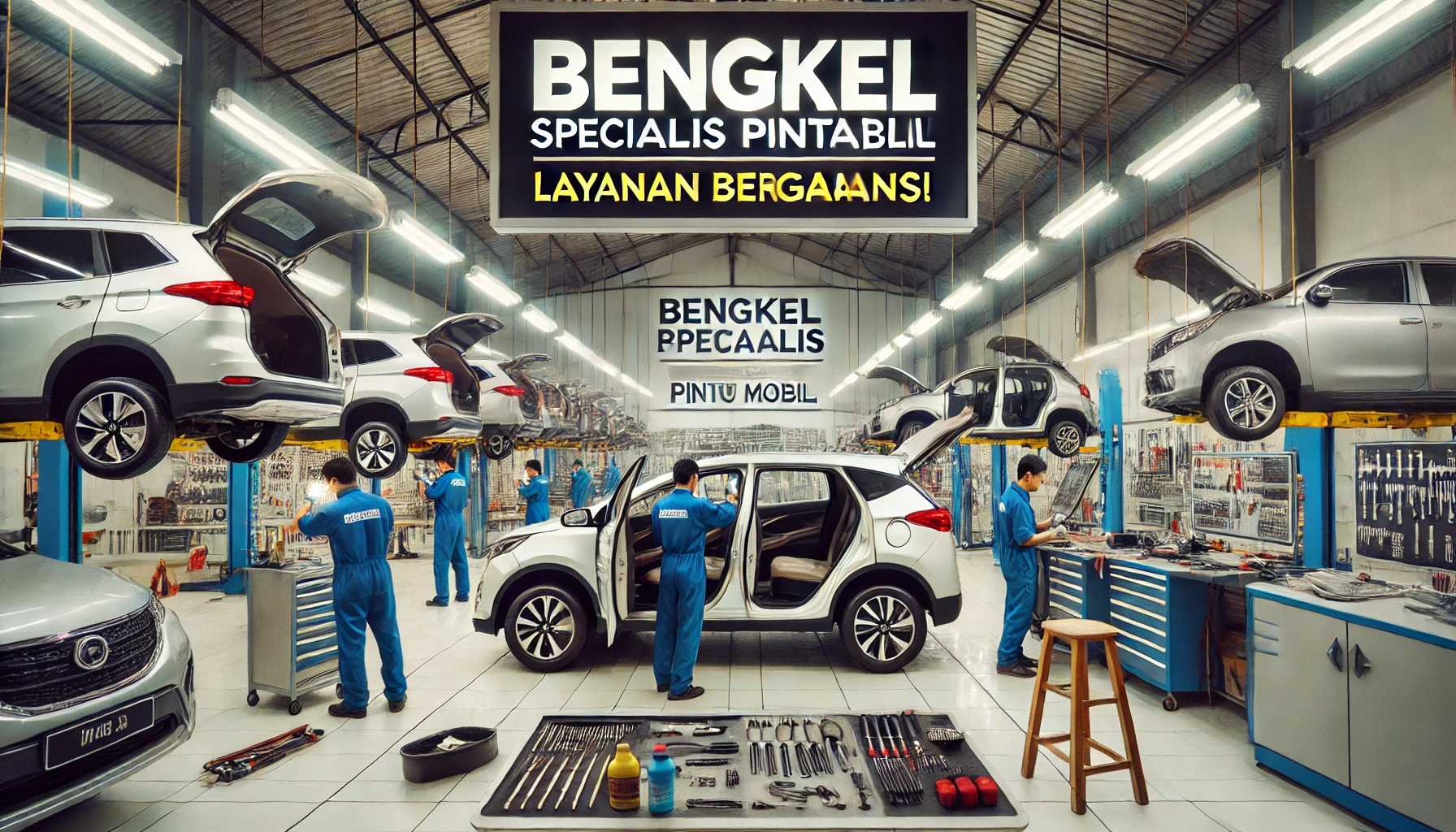 Bengkel Spesialis Pintu Mobil, Layanan Bergaransi!
