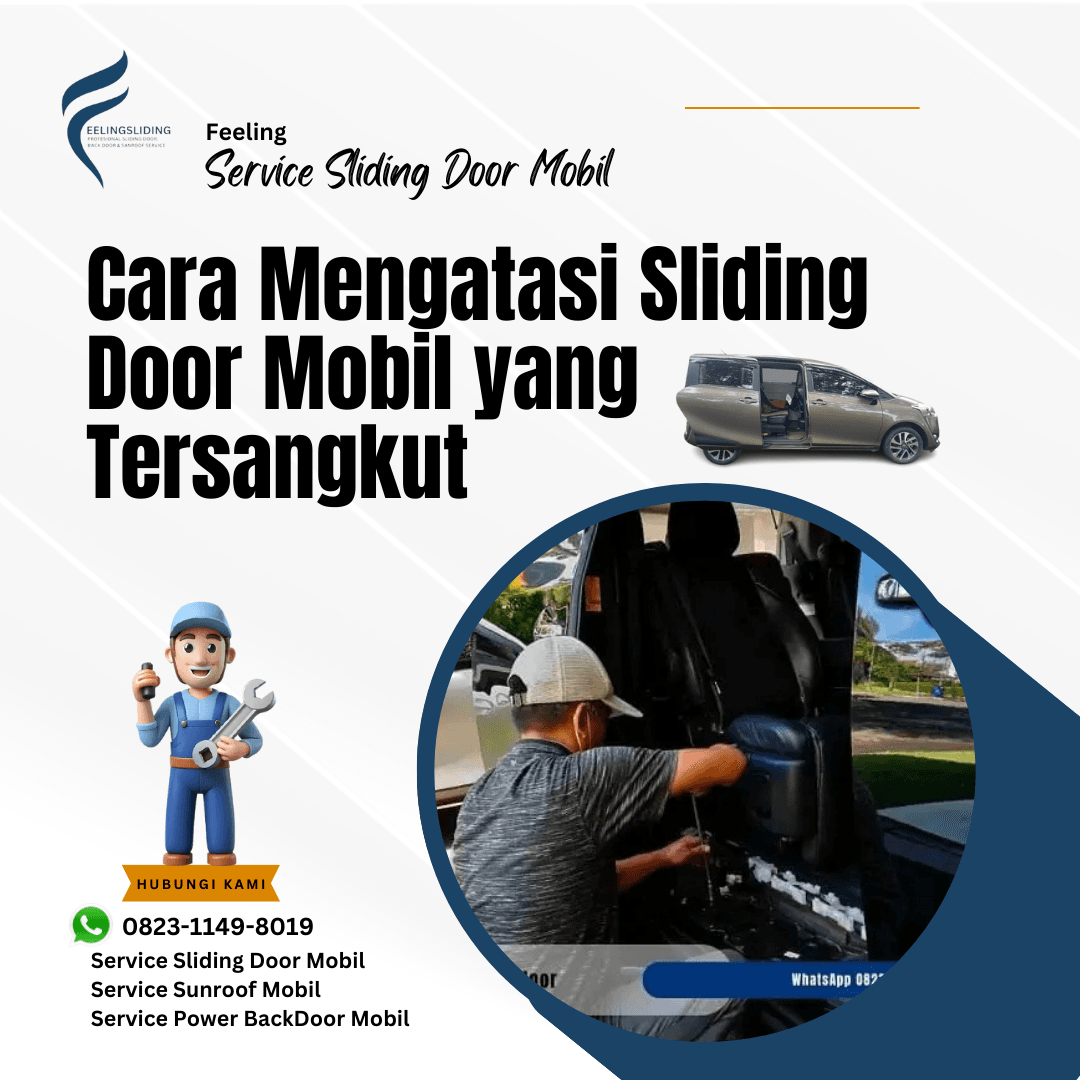 Cara Mengatasi Sliding Door Mobil yang Tersangkut