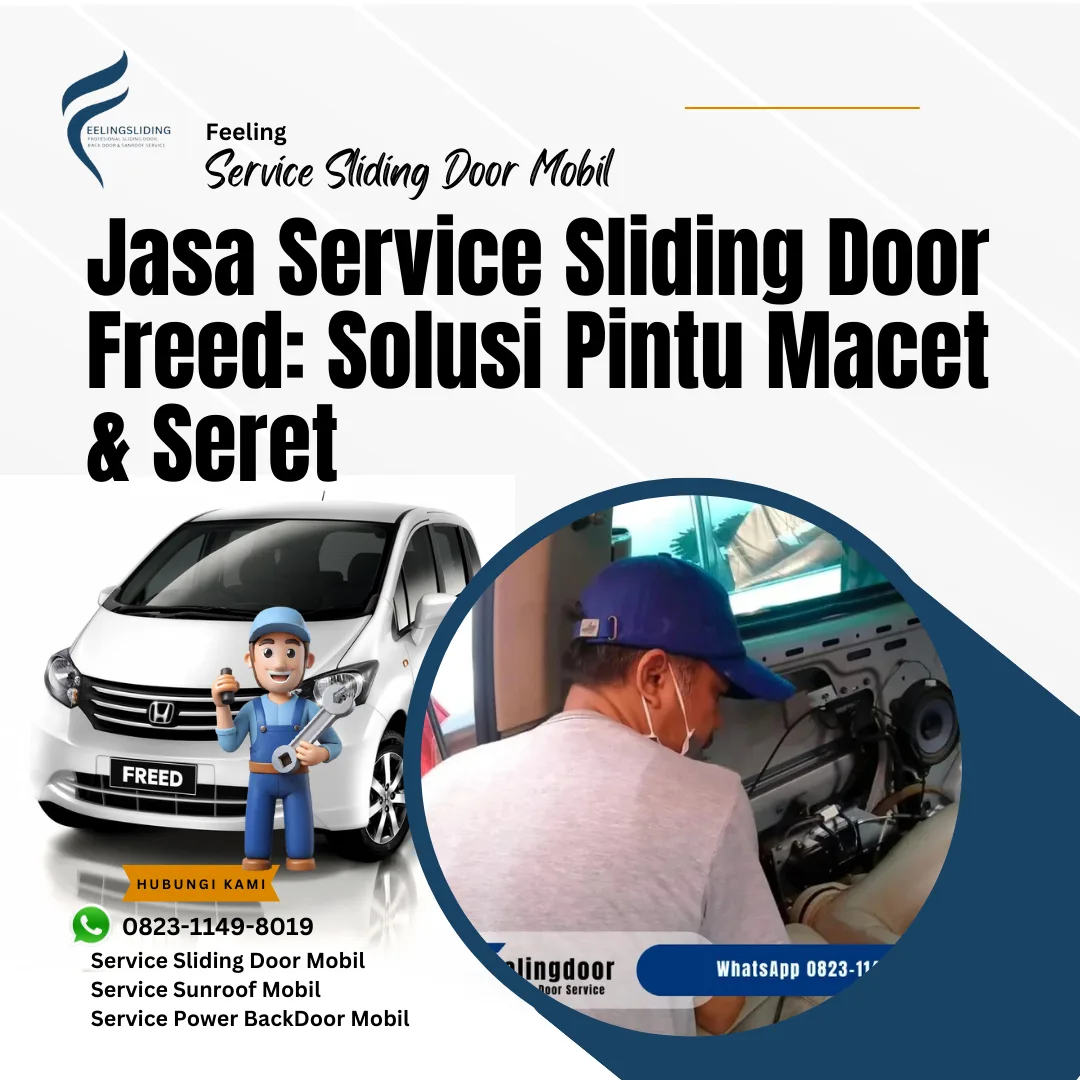 Jasa Service Sliding Door Freed: Solusi Pintu Macet & Seret