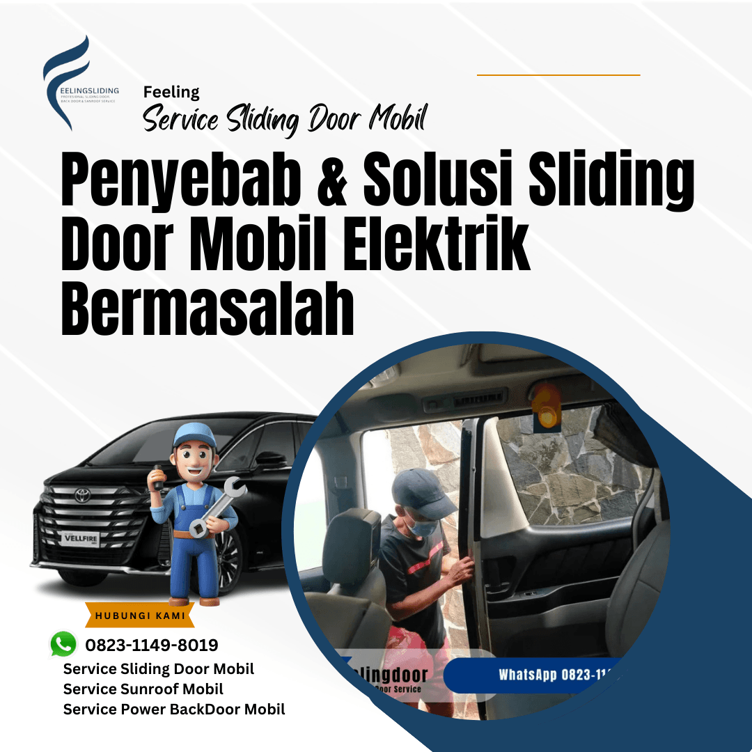 Penyebab & Solusi Sliding Door Mobil Elektrik Bermasalah