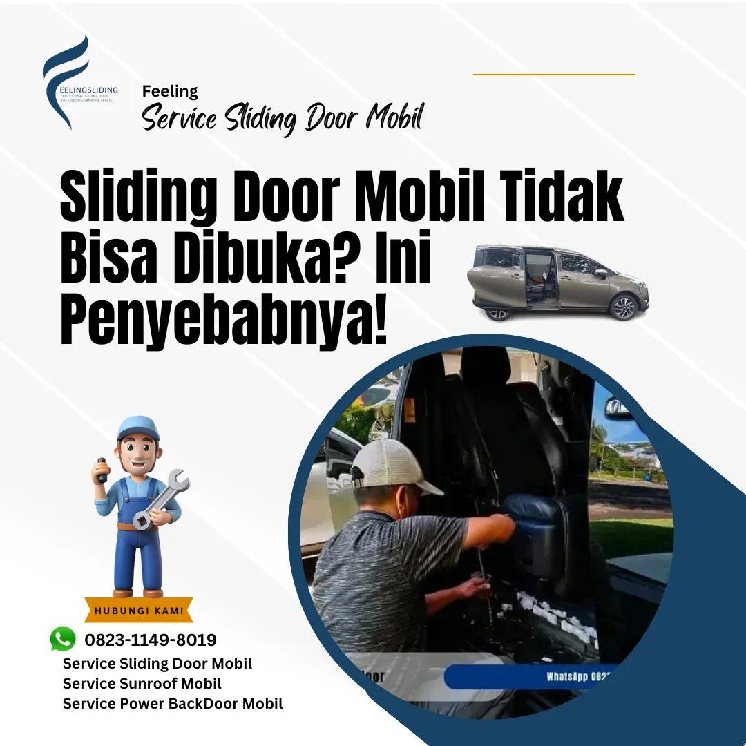 Sliding Door Mobil Tidak Bisa Dibuka? Ini Penyebabnya!