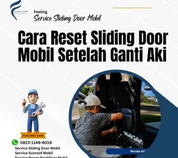 Cara Reset Sliding Door Mobil Setelah Ganti Aki