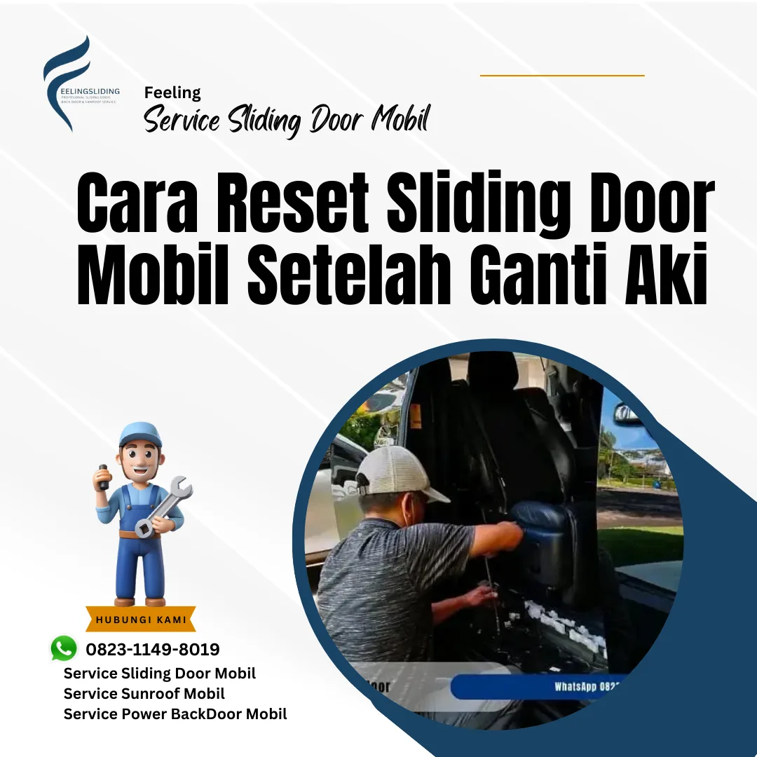 Cara Reset Sliding Door Mobil Setelah Ganti Aki