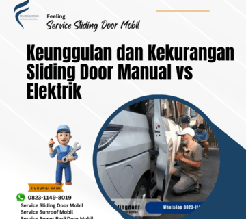 Keunggulan dan Kekurangan Sliding Door Manual vs Elektrik