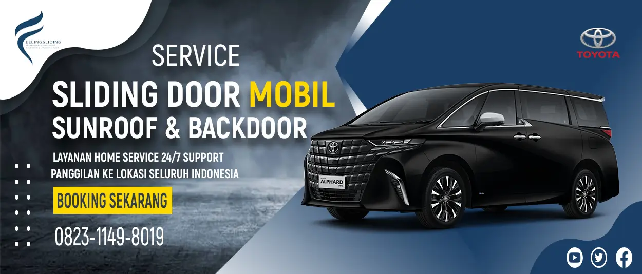 Service Sliding Door Alphard