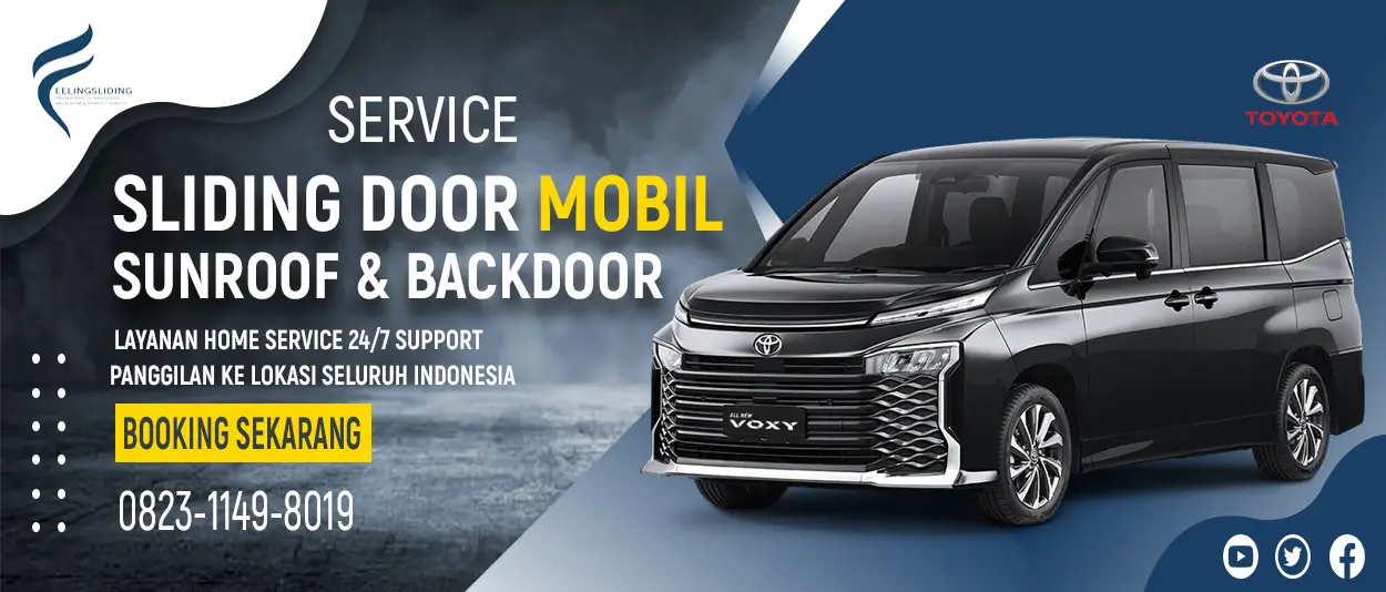 Service Sliding Door Mobil Toyota Voxy