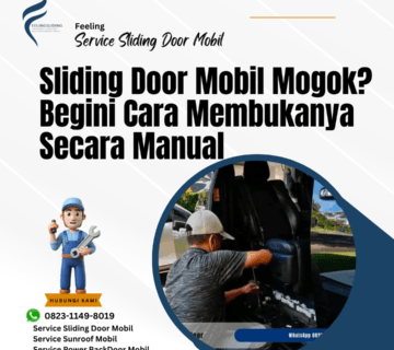 Sliding Door Mobil Mogok? Ini Cara Membukanya Secara Manual