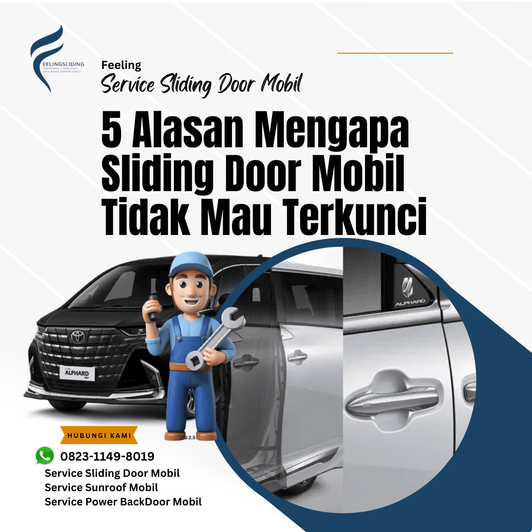 Sliding Door Mobil Tak Terkunci? Ini 5 Penyebabnya