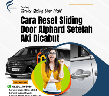 Cara Reset Sliding Door Alphard Usai Cabut Aki