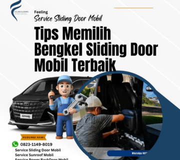 Tips Memilih Bengkel Sliding Door Mobil Terbaik