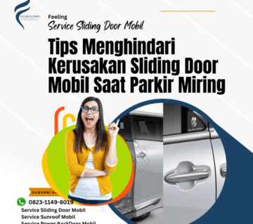 Tips Menghindari Kerusakan Sliding Door Mobil Saat Parkir Miring