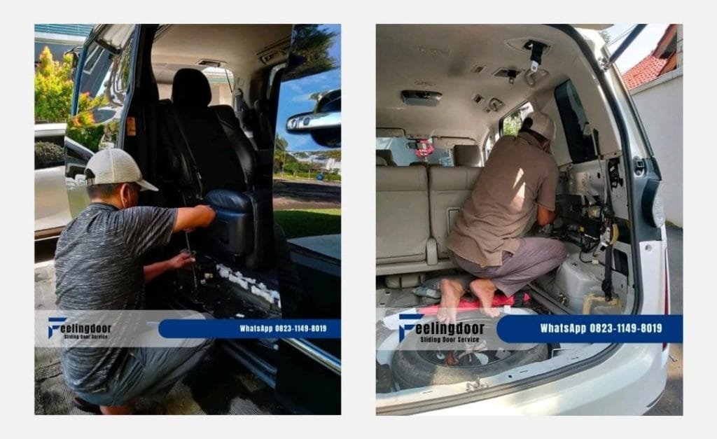 Perbedaan Sliding Door Manual vs Otomatis Mobil