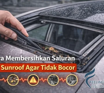 Cara Membersihkan Saluran Air Sunroof Agar Tidak Bocor