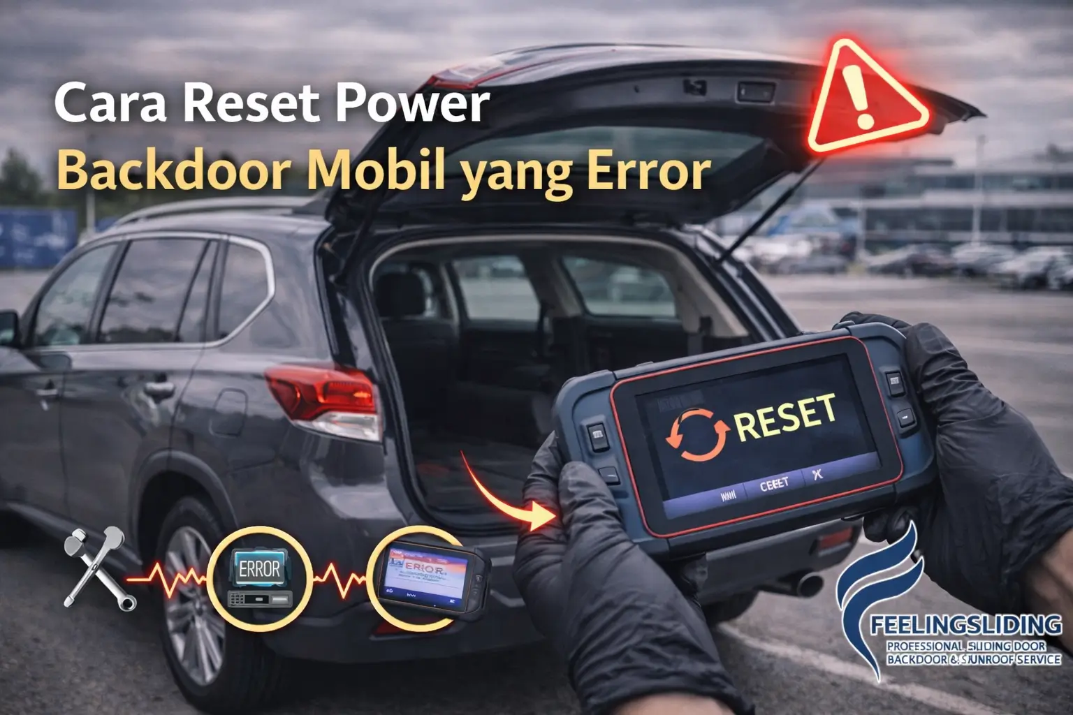 Cara Reset Power Backdoor Mobil yang Error