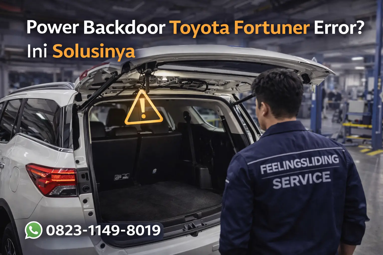 Power Backdoor Toyota Fortuner Error? Ini Solusinya