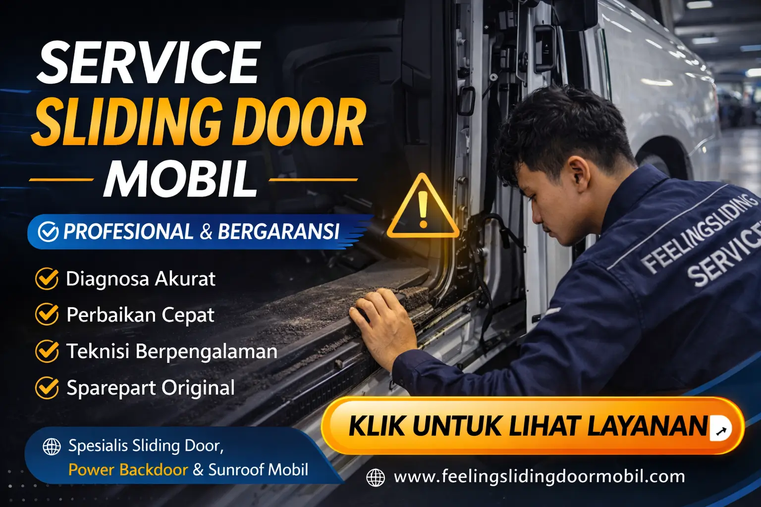 Service Sliding Door Mobil