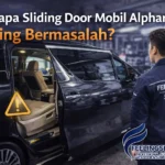 Sliding door mobil Alphard bermasalah saat membuka di bengkel spesialis sliding door mobil