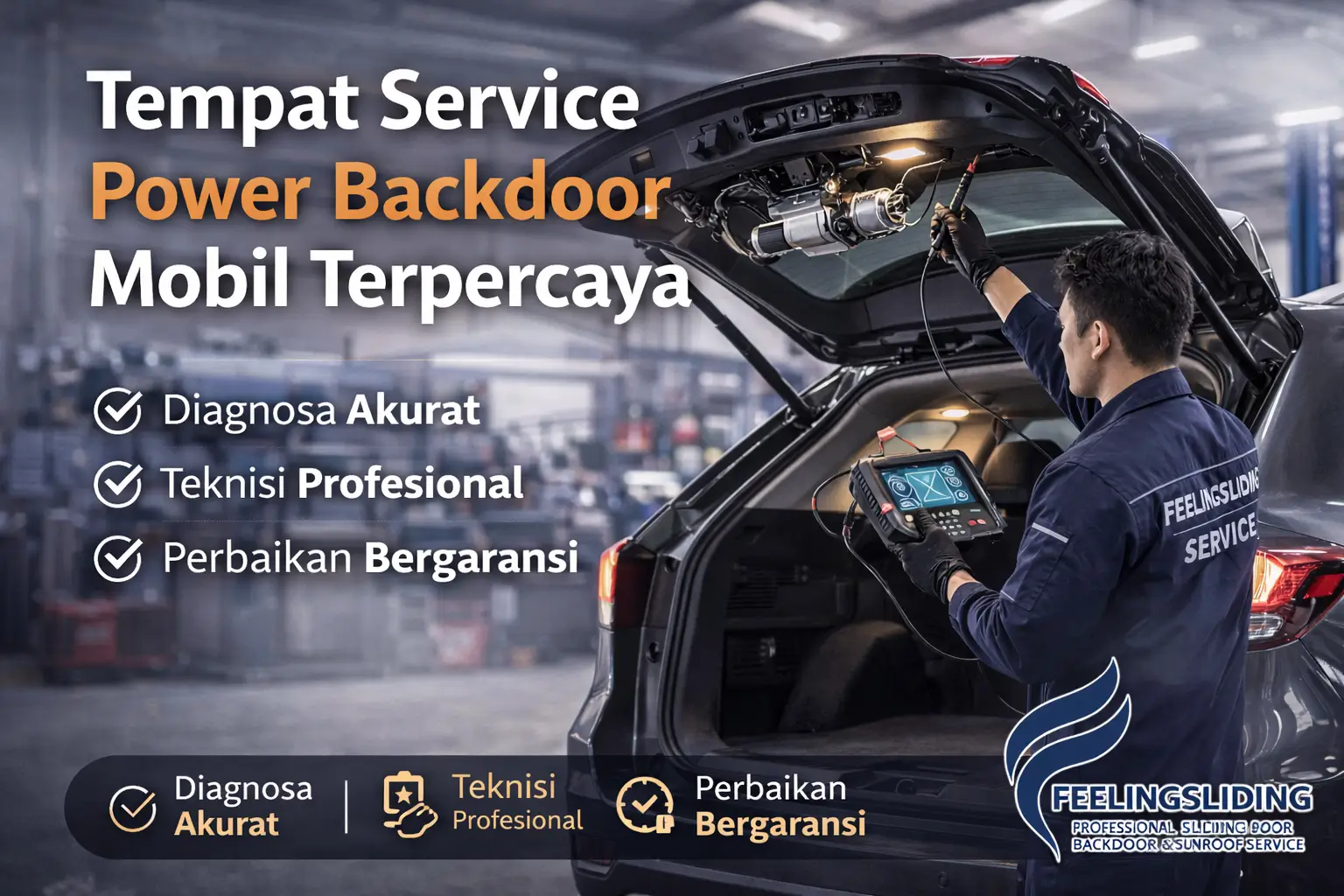 Tempat service power backdoor terpercaya