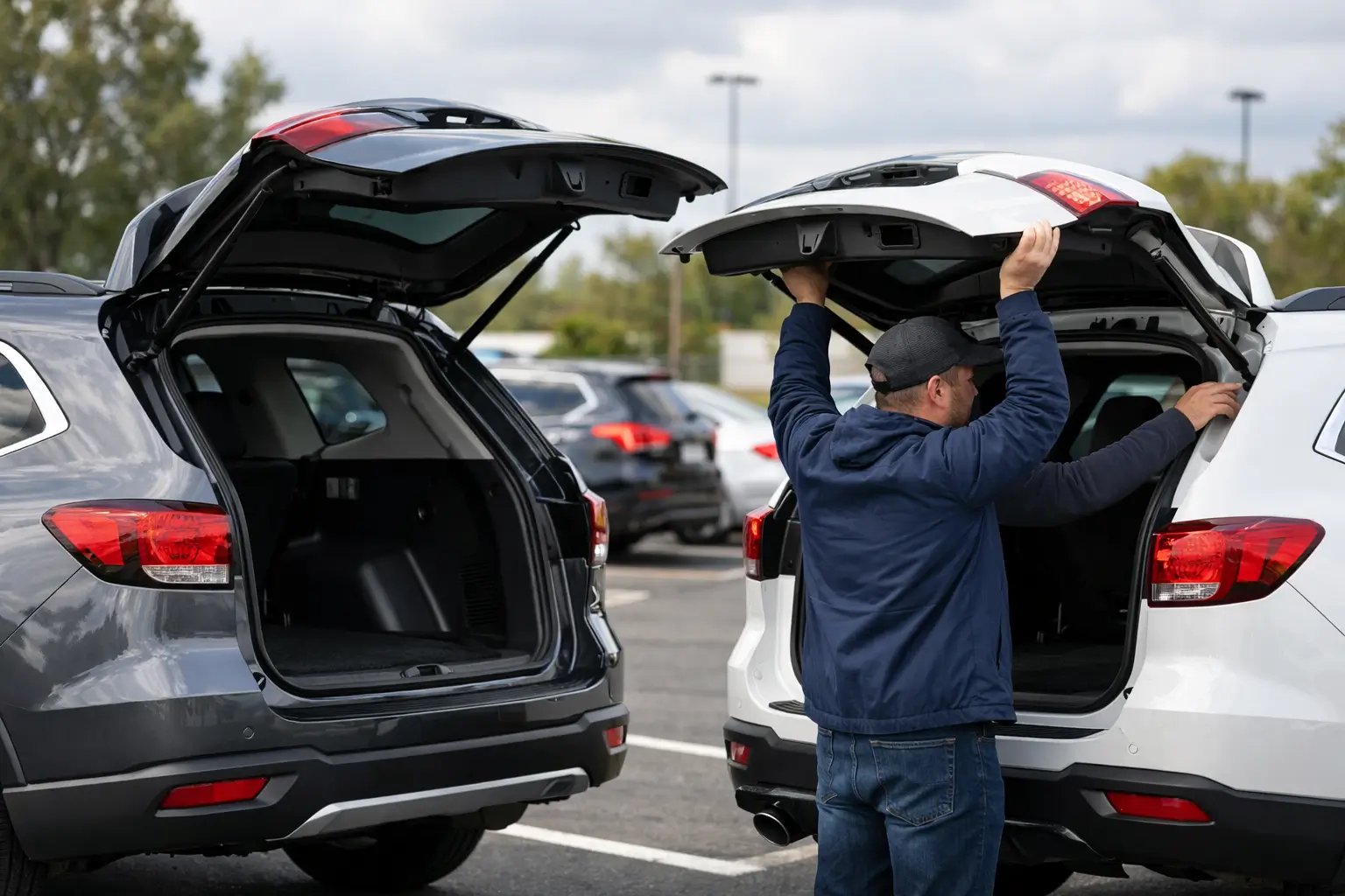 Perbedaan power backdoor dan bagasi elektrik biasa pada SUV