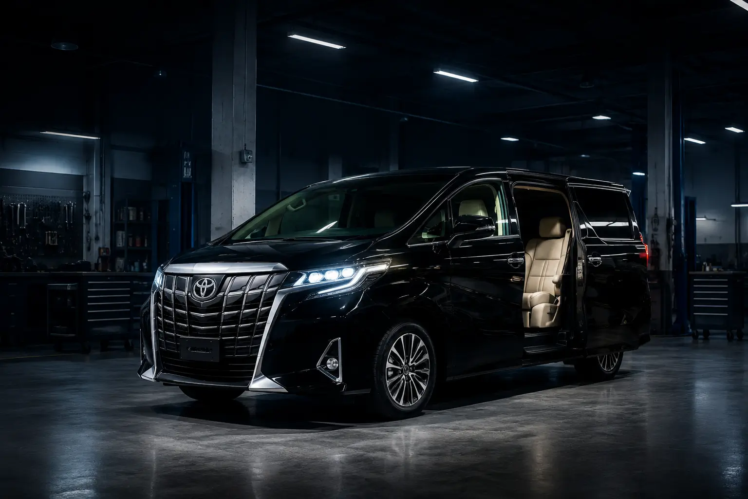 Pengalaman Service Sliding Door Toyota Alphard