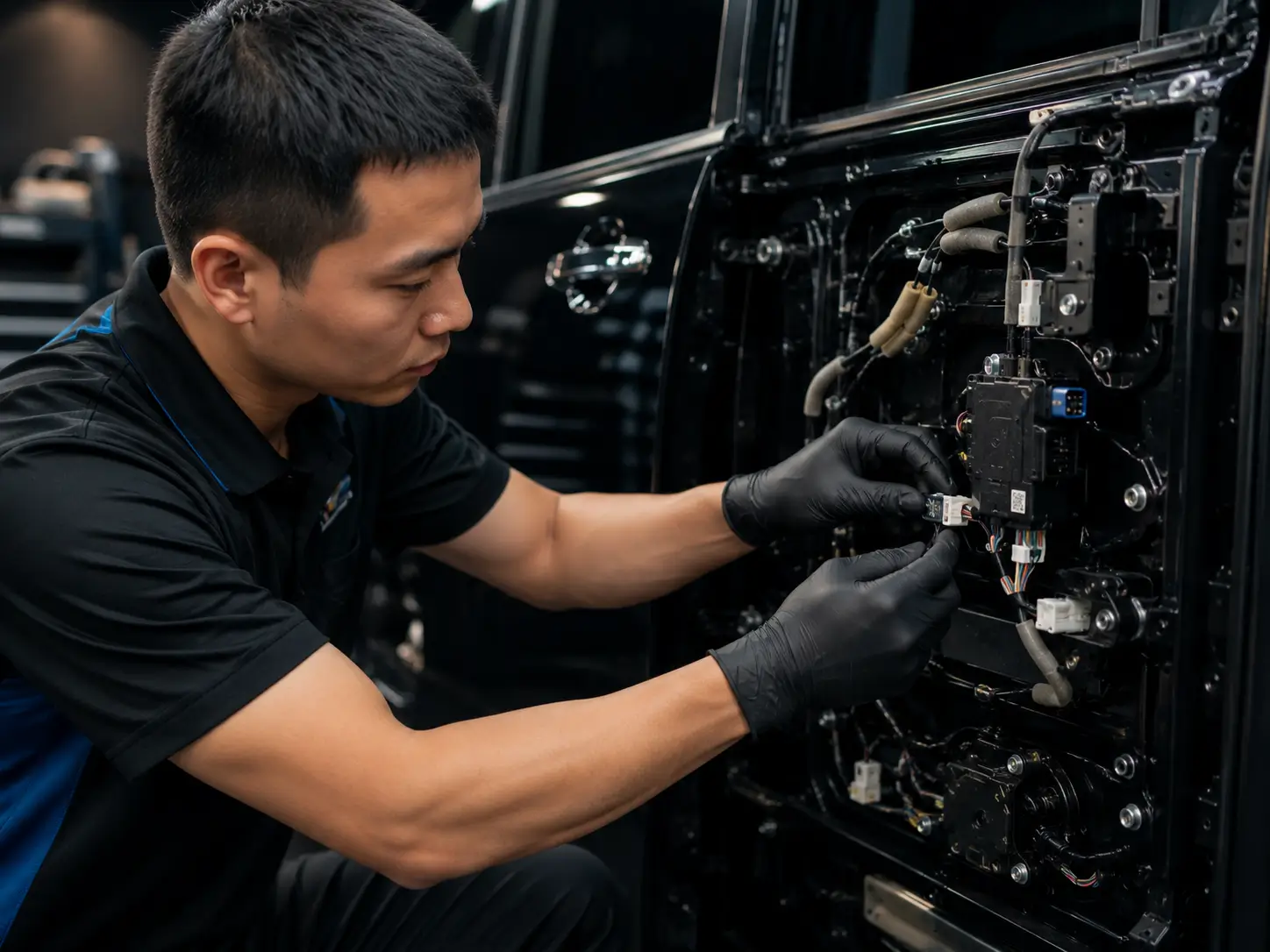 Perbaikan Sensor dan Kabel Sliding Door Alphard