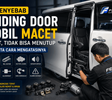 Penyebab Sliding Door Mobil Macet, Berat, atau Tidak Bisa Menutup Beserta Cara Mengatasinya