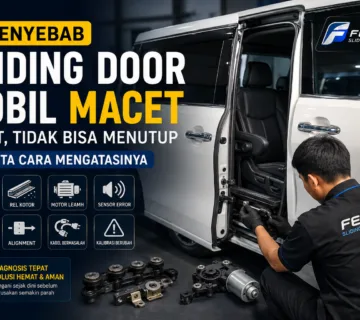 Penyebab Sliding Door Mobil Macet, Berat, atau Tidak Bisa Menutup Beserta Cara Mengatasinya