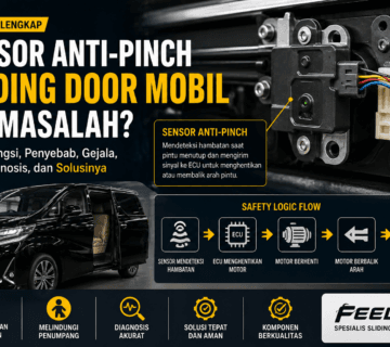 Sensor Anti-Pinch Sliding Door Mobil Bermasalah Penyebab & Solusinya