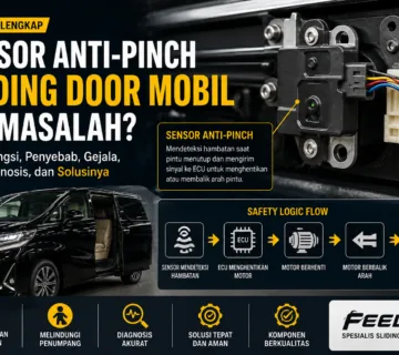 Sensor Anti-Pinch Sliding Door Mobil Bermasalah Penyebab & Solusinya