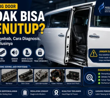 Sliding Door Tidak Bisa Menutup