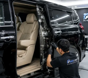 Sliding door mobil bunyi saat dibuka atau ditutup